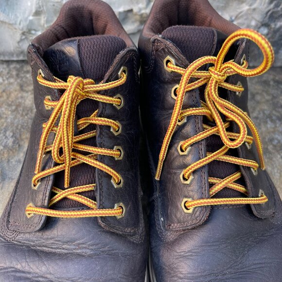 Timberland Men Leather Chukka Boots Size 10 Rustic Outdoor Workwear Cabin Rugged - Picture 5 of 12